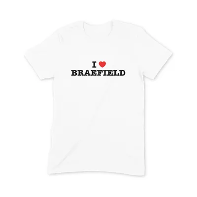 I Love Braefield T Shirt - Image 3
