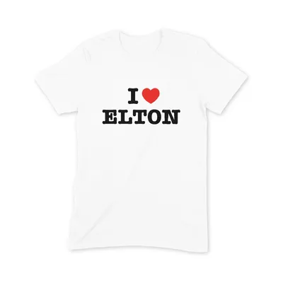 I Love Elton T Shirt - Image 3