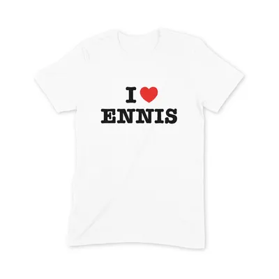 I Love Ennis T Shirt - Image 3