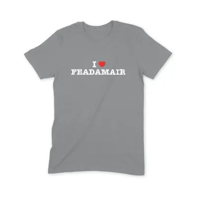 I Love Feadamair T Shirt - Image 2