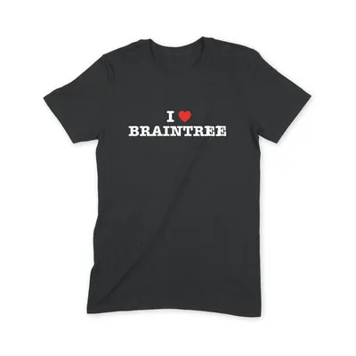 I Love Braintree T Shirt - Image 1