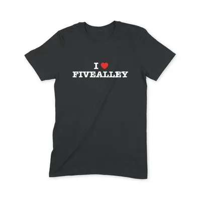 I Love Fivealley T Shirt - Image 1