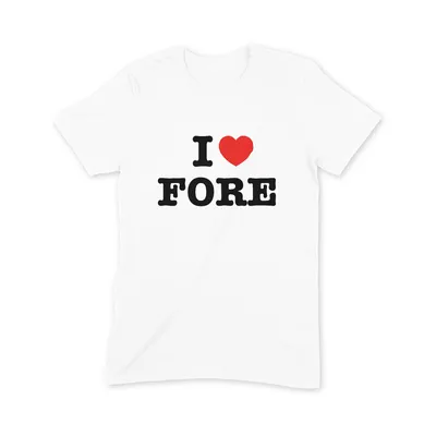 I Love Fore T Shirt - Image 3