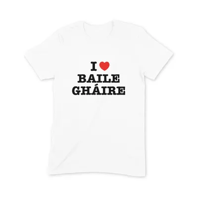 I Love Baile Gháire T Shirt - Image 3