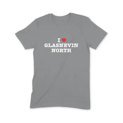 I Love Glasnevin North T Shirt - Image 2