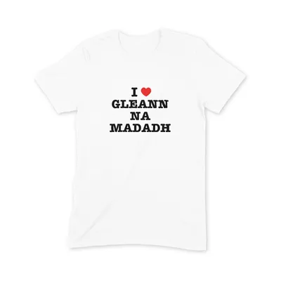 I Love Gleann na Madadh T Shirt - Image 3