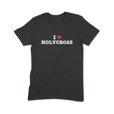I Love Holycross T Shirt - Image 1