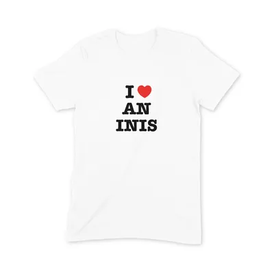 I Love An Inis T Shirt - Image 3