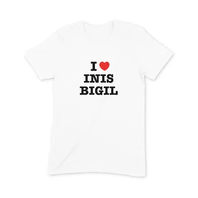 I Love Inis Bigil T Shirt - Image 3