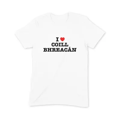 I Love Coill Bhreacán T Shirt - Image 3