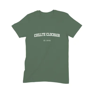 Coillte Clochair T Shirt (Varsity) - Image 4