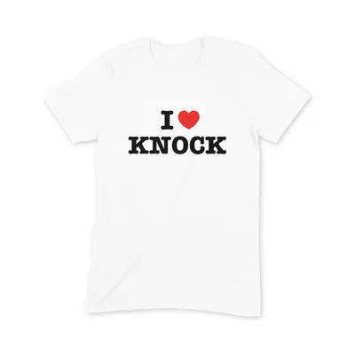 I Love Knock T Shirt - Image 3