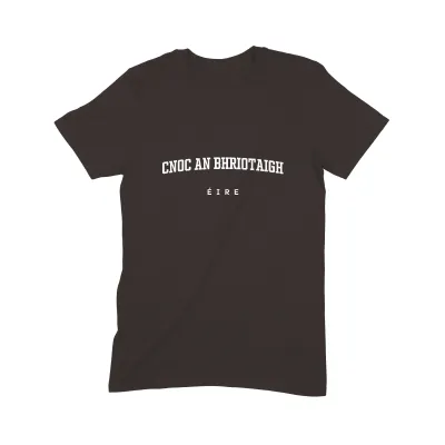 Cnoc an Bhriotaigh T Shirt (Varsity) - Image 3