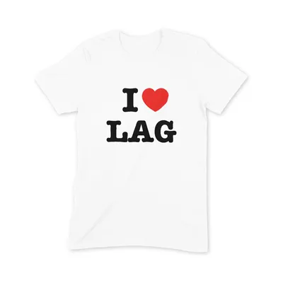 I Love Lag T Shirt - Image 3