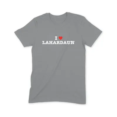 I Love Lahardaun T Shirt - Image 2