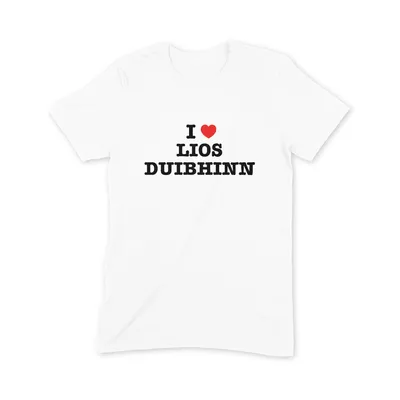 I Love Lios Duibhinn T Shirt - Image 3