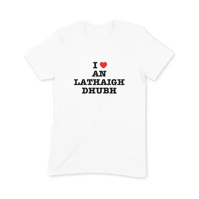 I Love An Lathaigh Dhubh T Shirt - Image 3