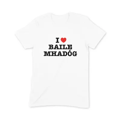 I Love Baile Mhadóg T Shirt - Image 3