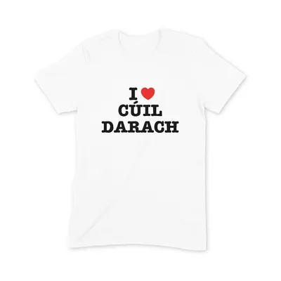 I Love Cúil Darach T Shirt - Image 3