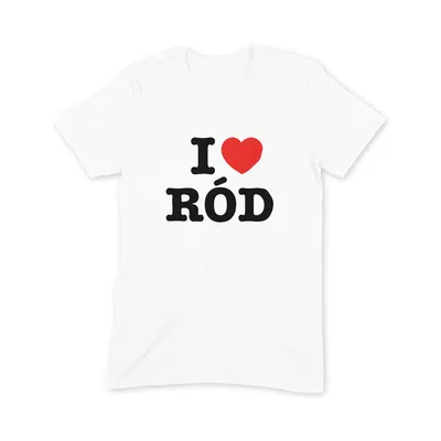 I Love Ród T Shirt - Image 3