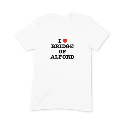 I Love Bridge of Alford T Shirt - Image 3