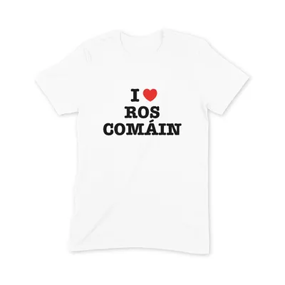 I Love Ros Comáin T Shirt - Image 3