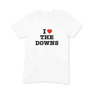 I Love The Downs T Shirt - Image 3