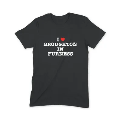 I Love Broughton in Furness T Shirt - Image 1