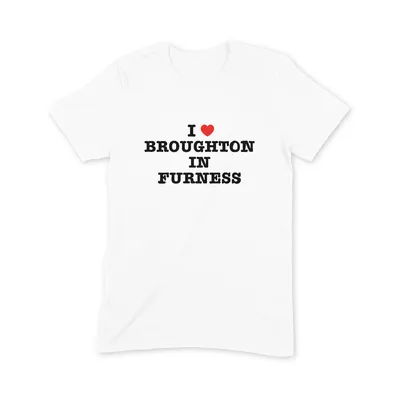 I Love Broughton in Furness T Shirt - Image 3