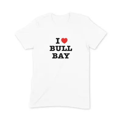I Love Bull Bay T Shirt - Image 3