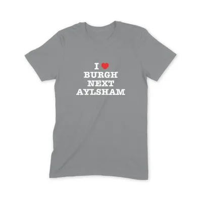 I Love Burgh next Aylsham T Shirt - Image 2
