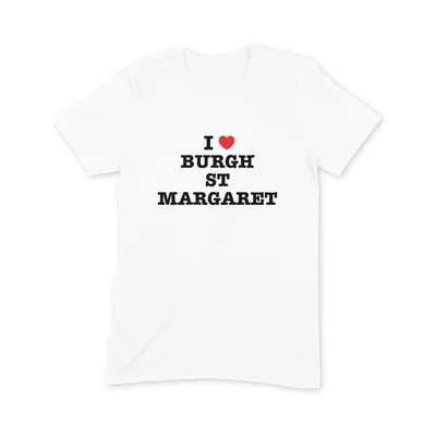 I Love Burgh St Margaret T Shirt - Image 3