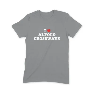 I Love Alfold Crossways T Shirt - Image 2