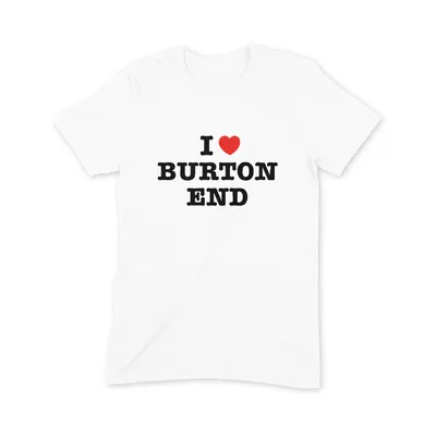 I Love Burton End T Shirt - Image 3