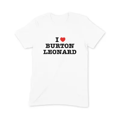 I Love Burton Leonard T Shirt - Image 3