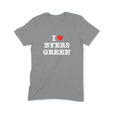 I Love Byers Green T Shirt - Image 2