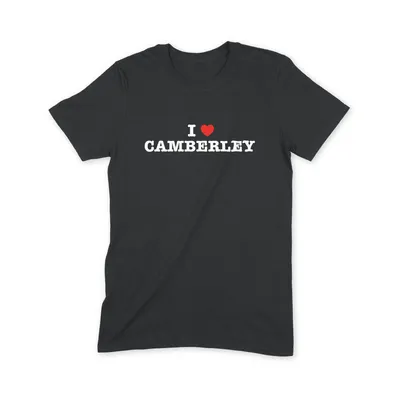 I Love Camberley T Shirt - Image 1