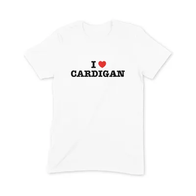 I Love Cardigan T Shirt - Image 3