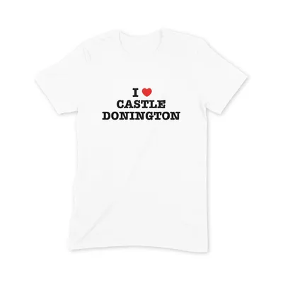 I Love Castle Donington T Shirt - Image 3
