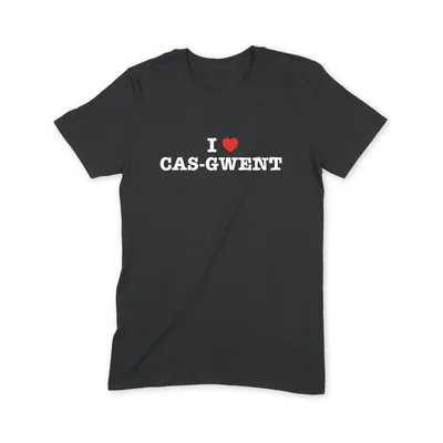 I Love Cas-Gwent T Shirt - Image 1