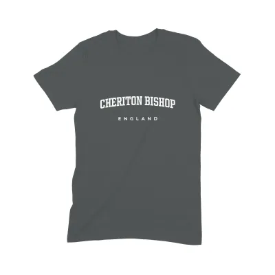 Cheriton Bishop T Shirt (Varsity) - Image 2