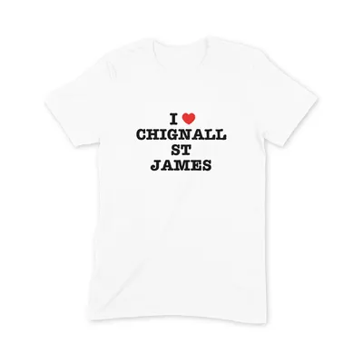 I Love Chignall St James T Shirt - Image 3