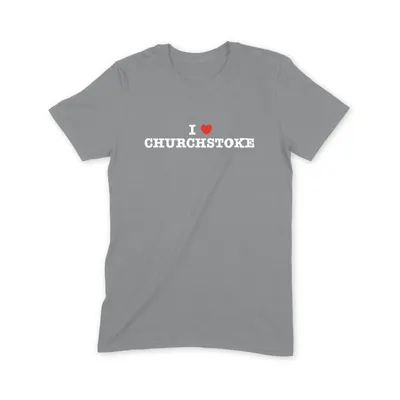 I Love Churchstoke T Shirt - Image 2