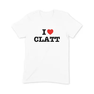 I Love Clatt T Shirt