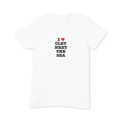 I Love Cley next the Sea T Shirt - Image 3