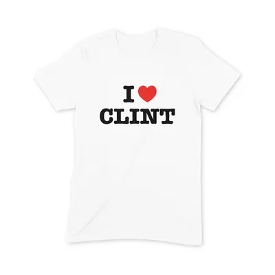 I Love Clint T Shirt - Image 3