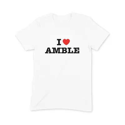 I Love Amble T Shirt - Image 3