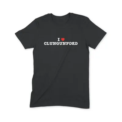I Love Clungunford T Shirt - Image 1
