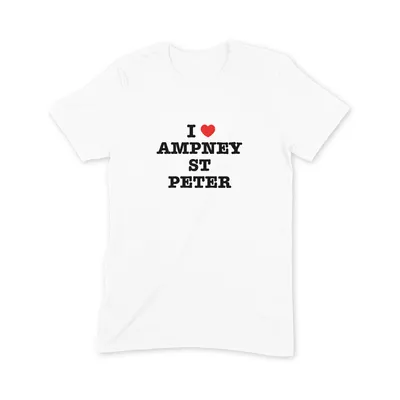 I Love Ampney St Peter T Shirt - Image 3