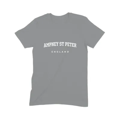 Ampney St Peter T Shirt (Varsity) - Image 8